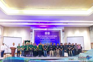 Bersama Menhub RI Pj Sekda Kampar Silaturrahmi Dengan KAGAMA Riau